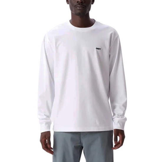 Obey Ανδρική μακρυμάνικη μπλούζα Established Works Bold Tee LS